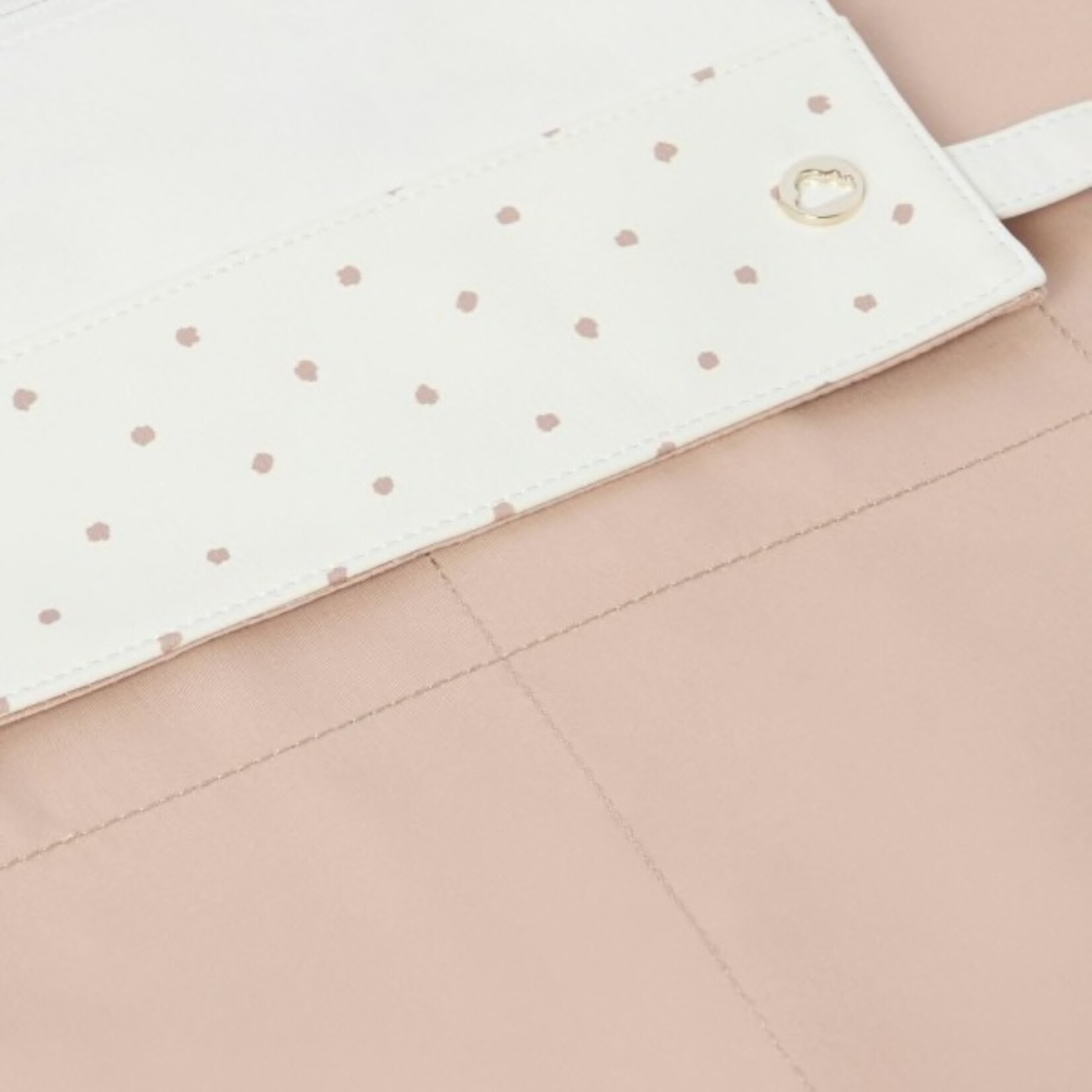 Mayoral Polka Dot Diaper Bag Set - Cream