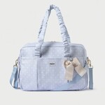 Mayoral Polka Dot Diaper Bag Set - Blue