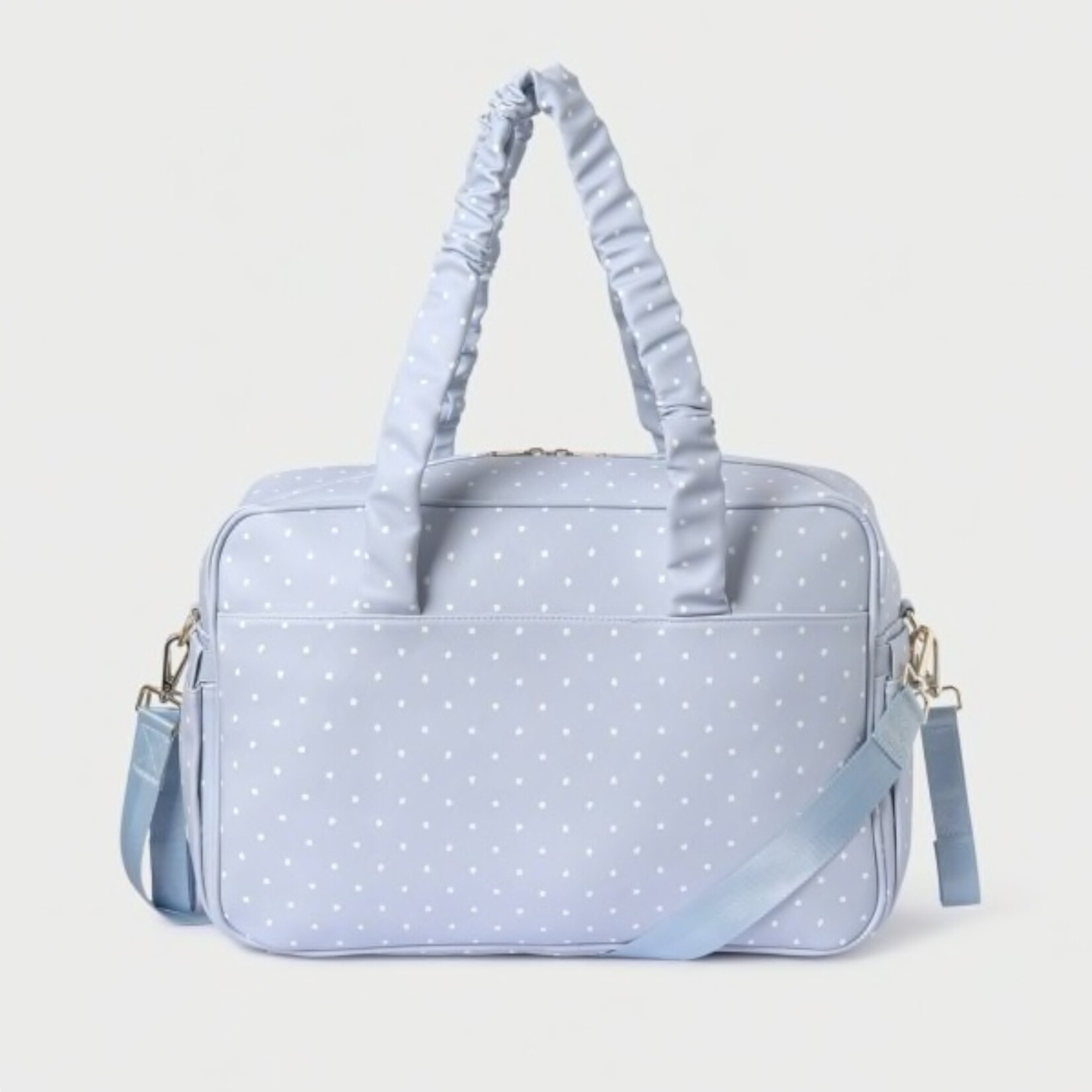 Mayoral Polka Dot Diaper Bag Set - Blue