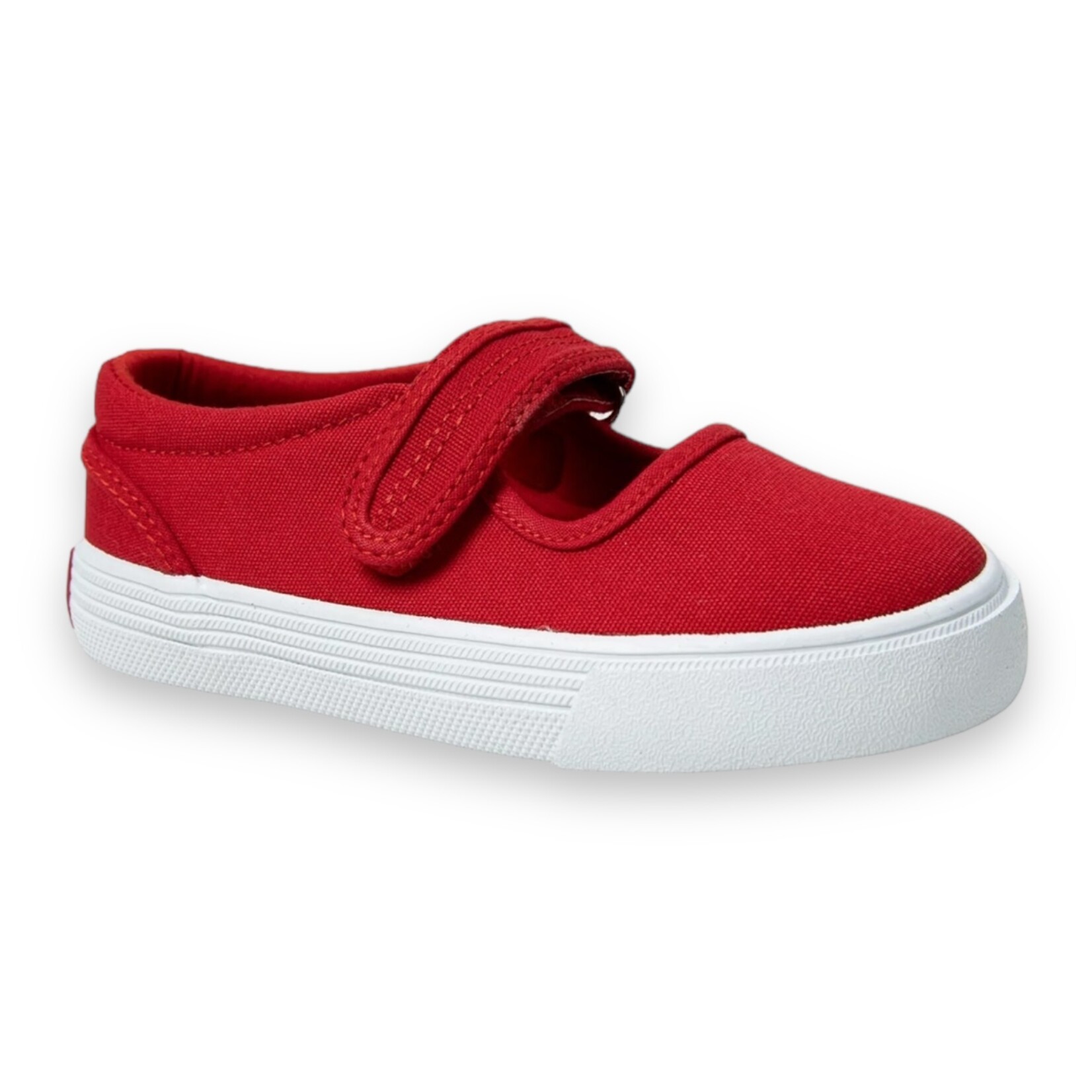 Red velcro shoes on sale