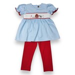 Banana Split Christmas on the Farm Legging Set