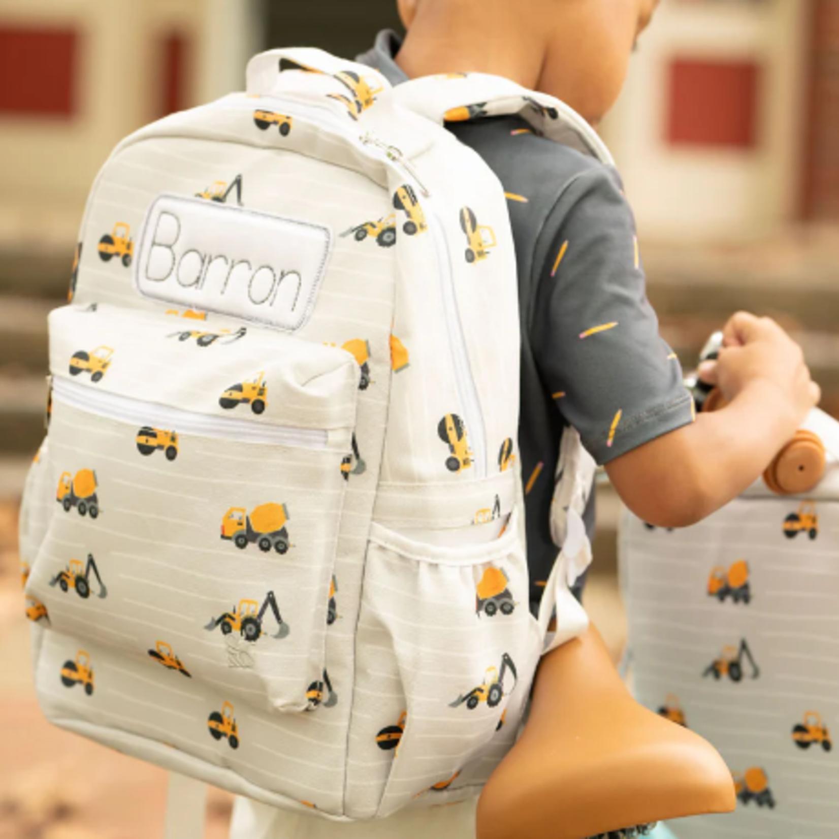 Construction Grey Backpack