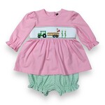 Banana Split Harvest Time Smocked Bloomer Se