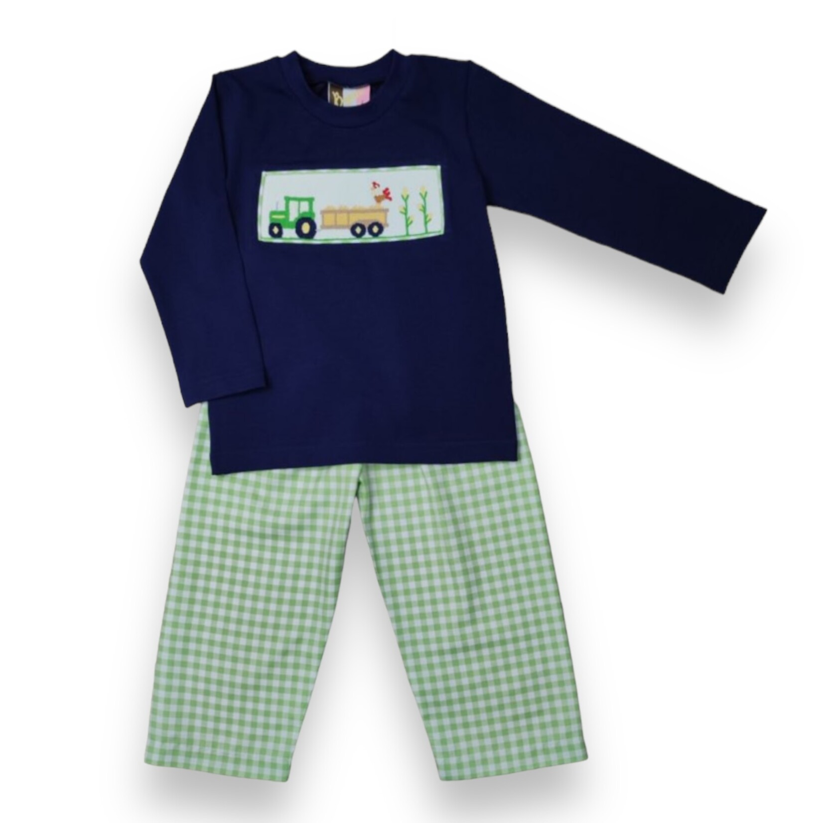 Banana Split Harvest Time Smocked Pant Set