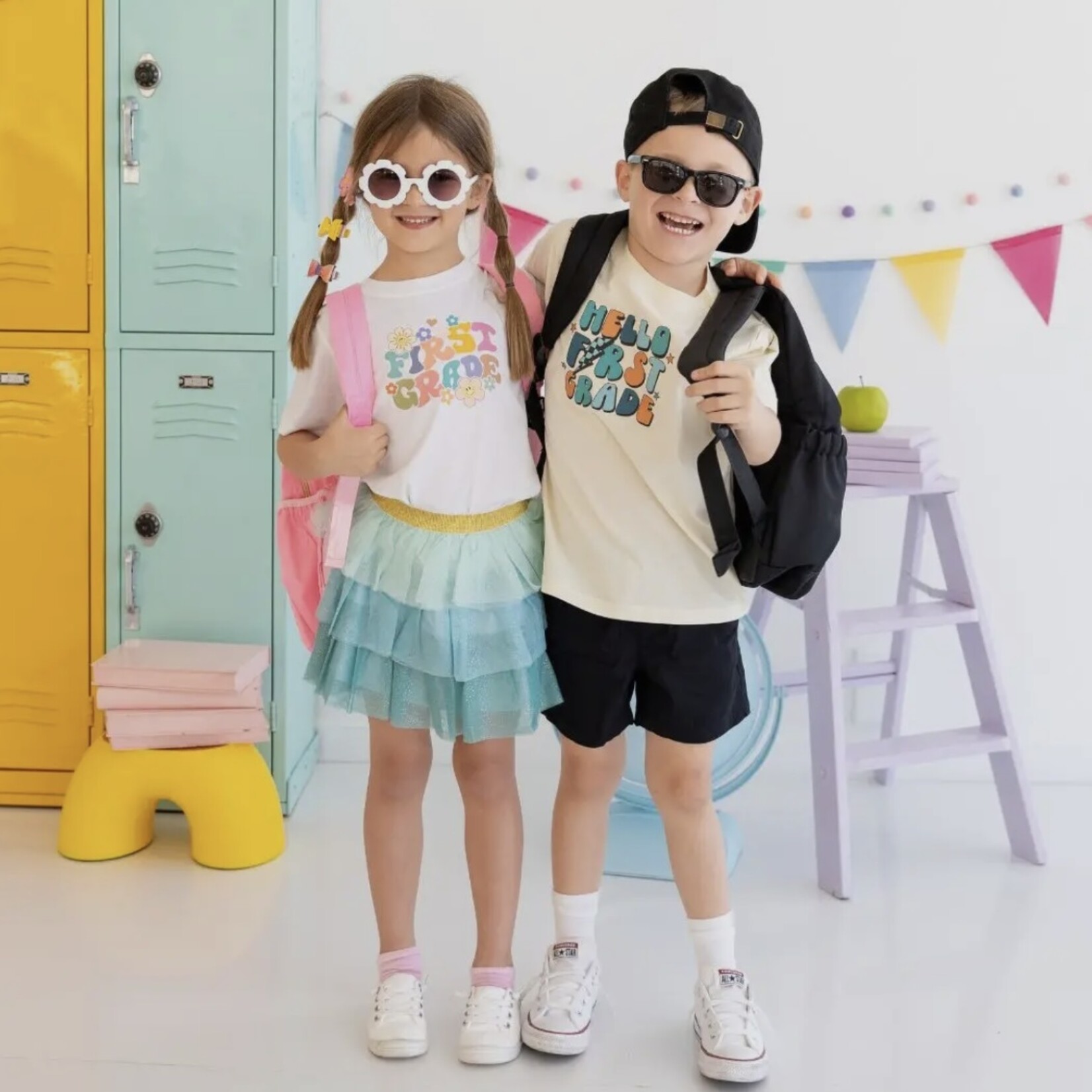 Sweet Wink Hello First Grade Shirt