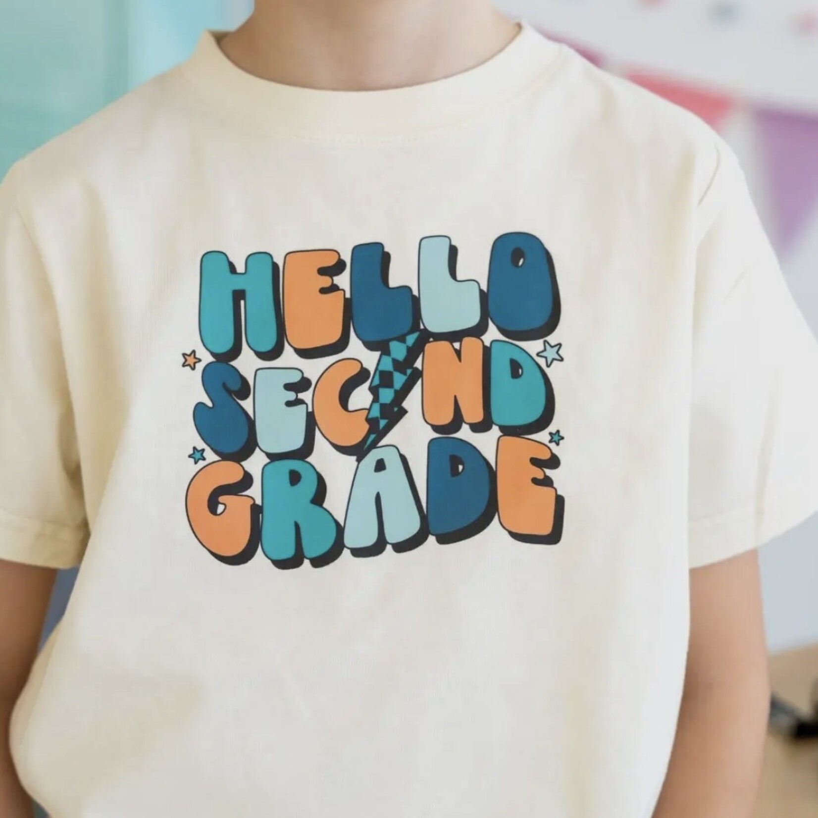 Sweet Wink Hello Second Grade Shirt