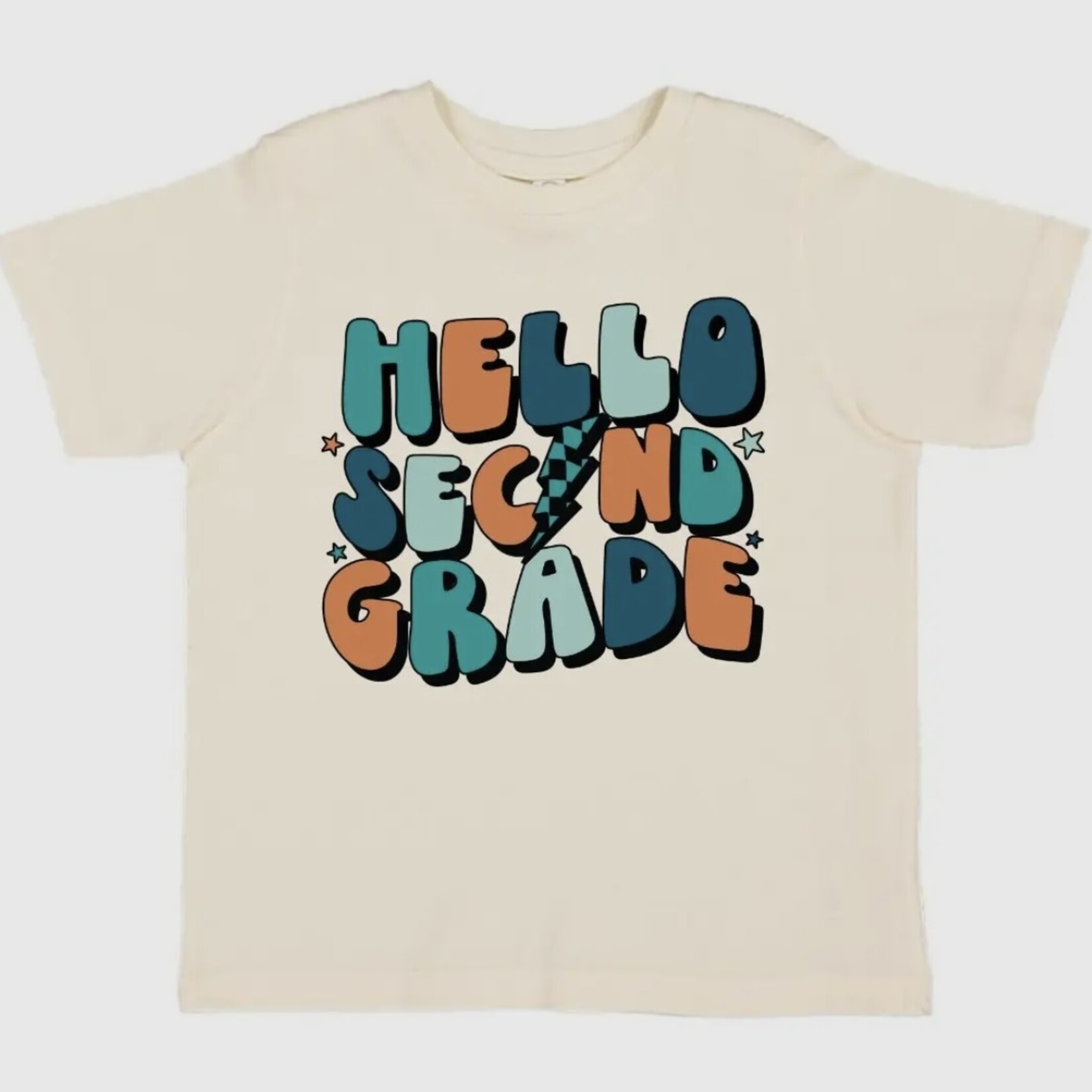 Sweet Wink Hello Second Grade Shirt