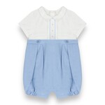 Mayoral Blue Ceremony Romper