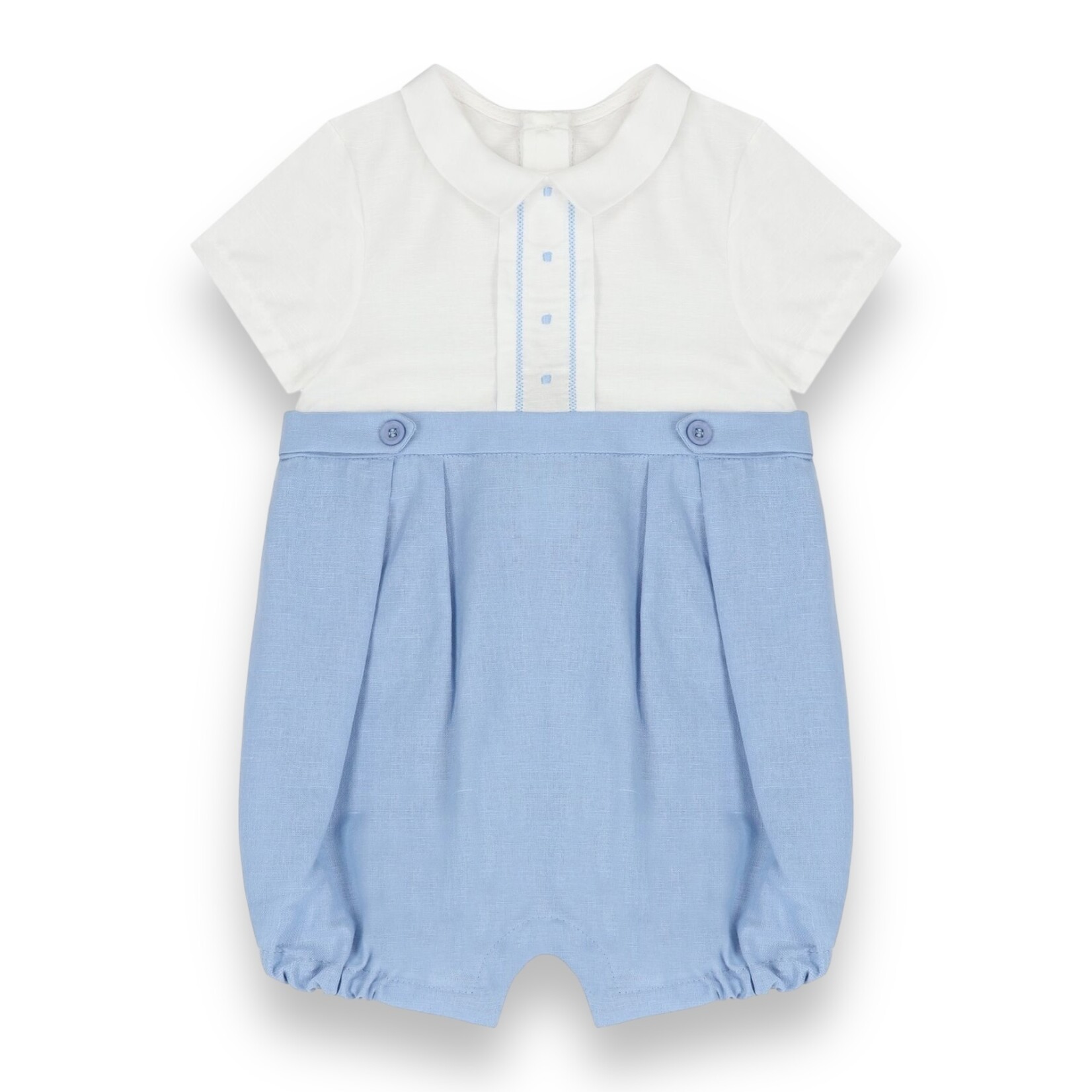 Mayoral Blue Ceremony Romper
