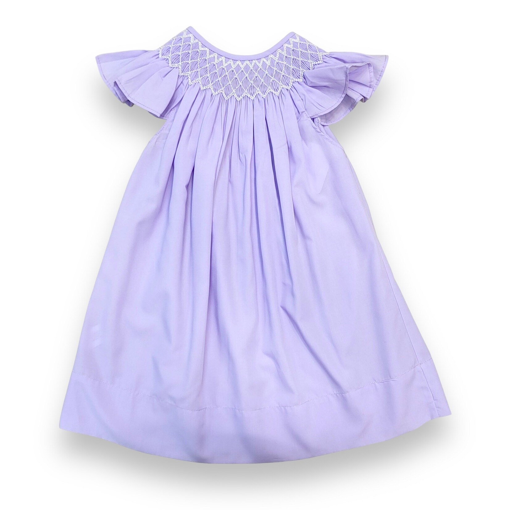 Sweet Dreams Pearl Lavender Smocked Dress