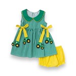 City Beautiful Tractor Tie Bloomer Set