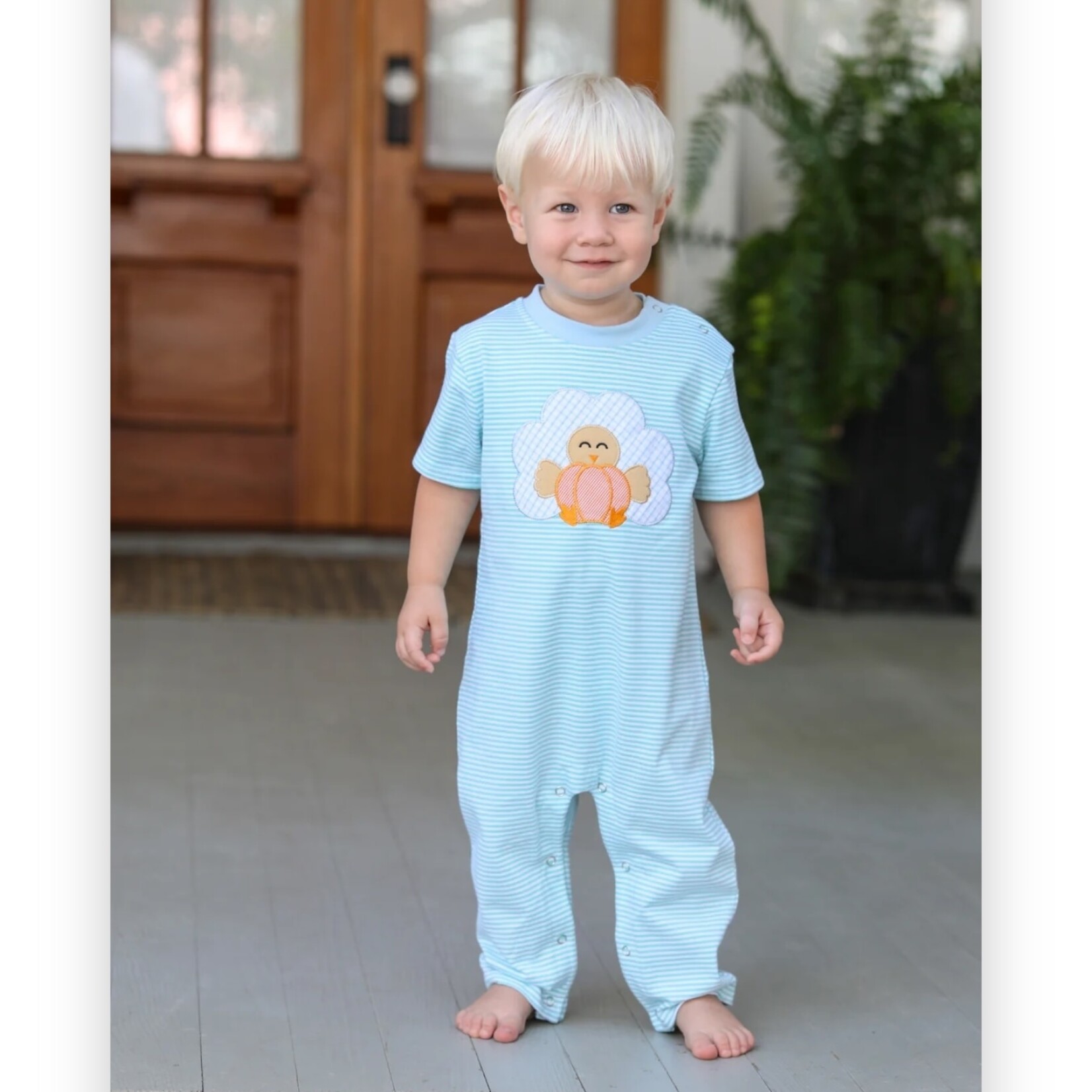 Trotter Street Kids Turkey Romper