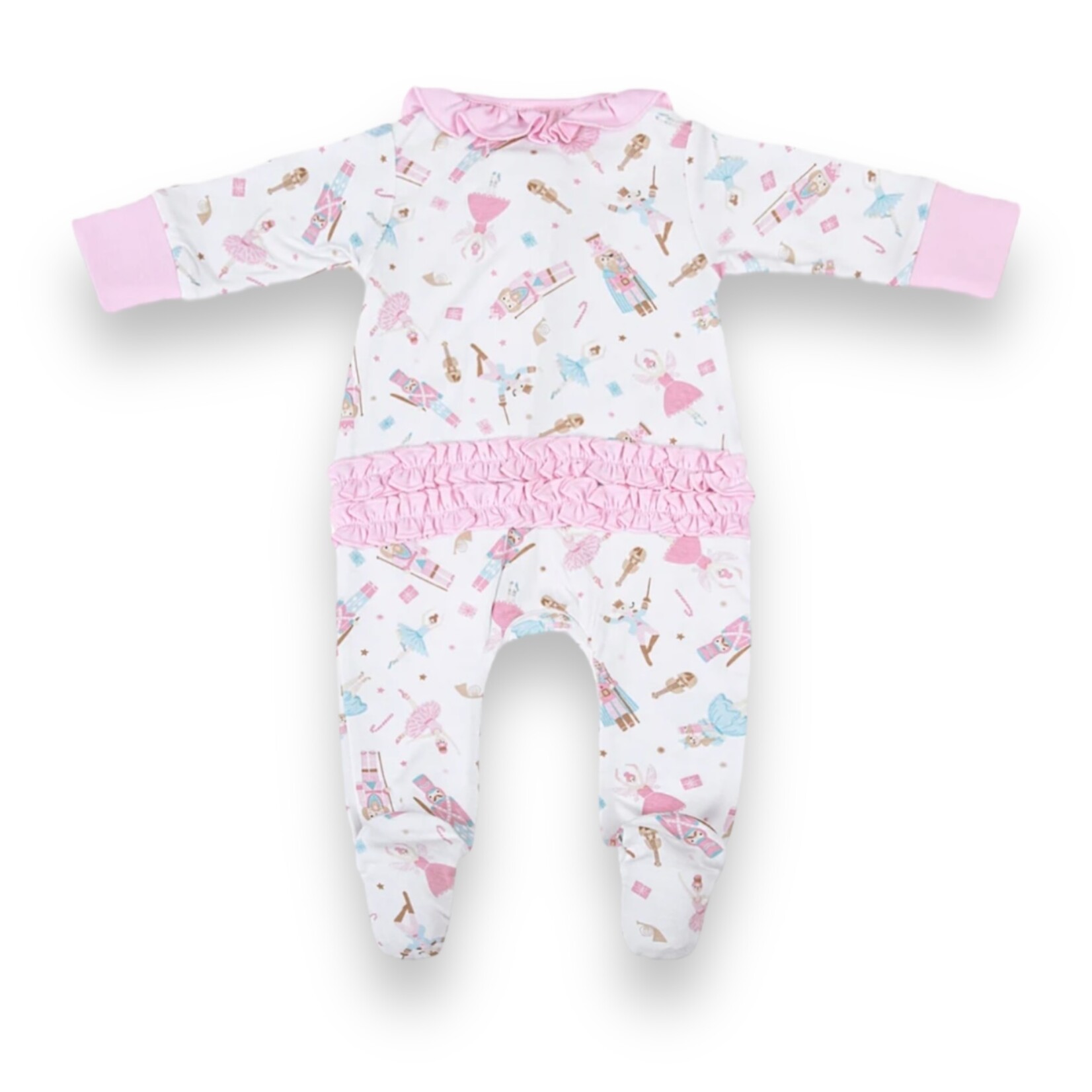 Nutcracker Ballet Zipper Footie