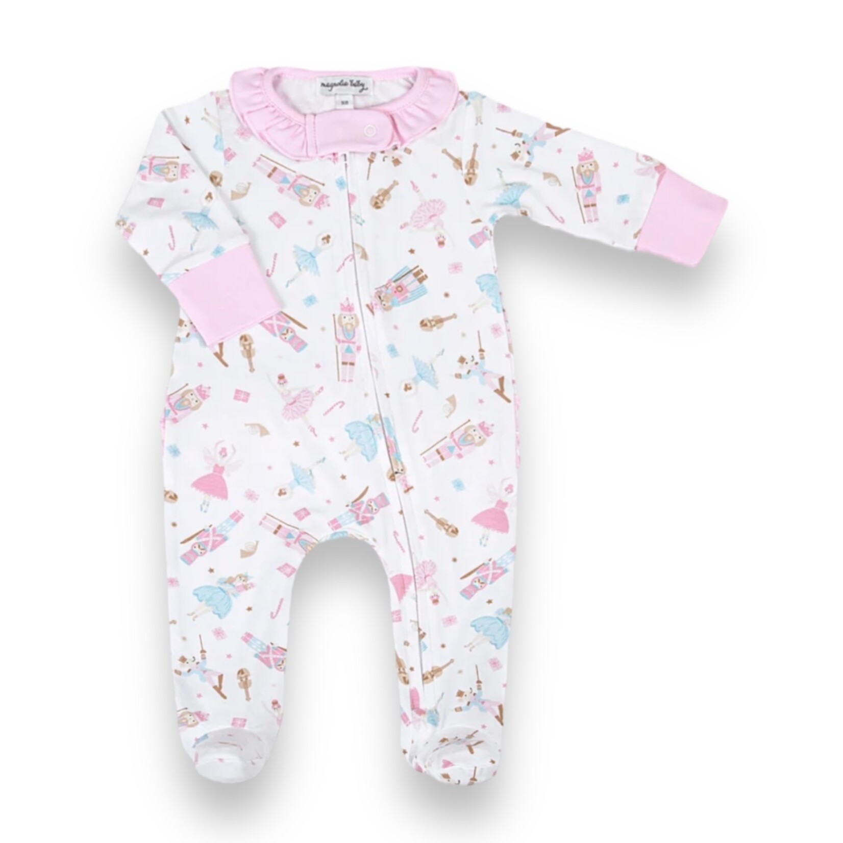 Nutcracker Ballet Zipper Footie