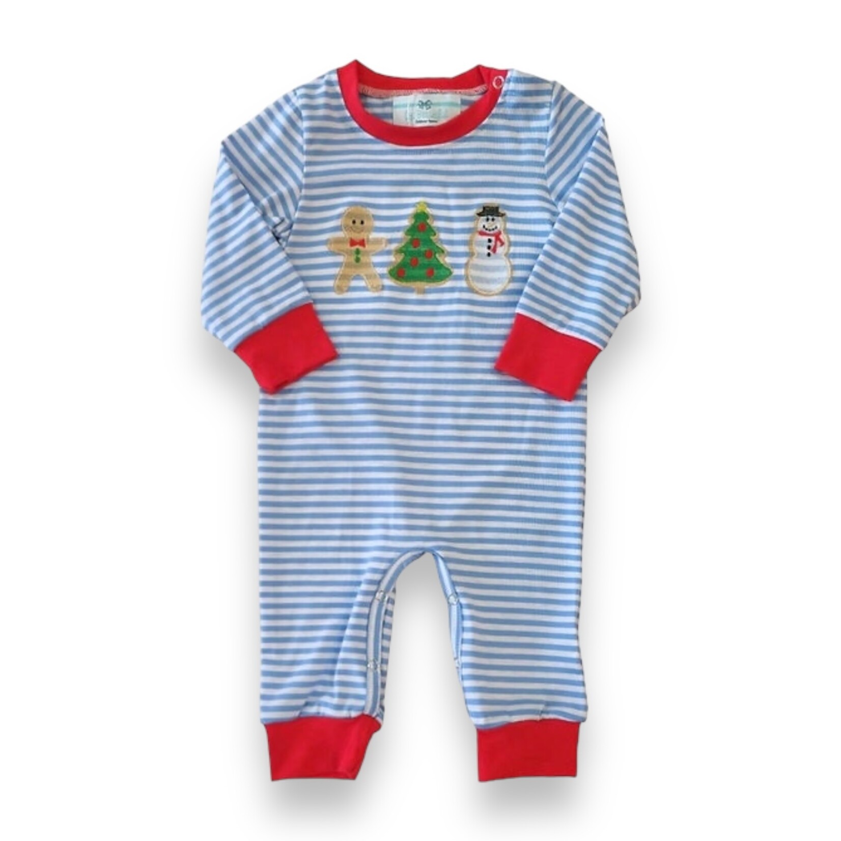 City Beautiful Holiday Trio Boy Romper