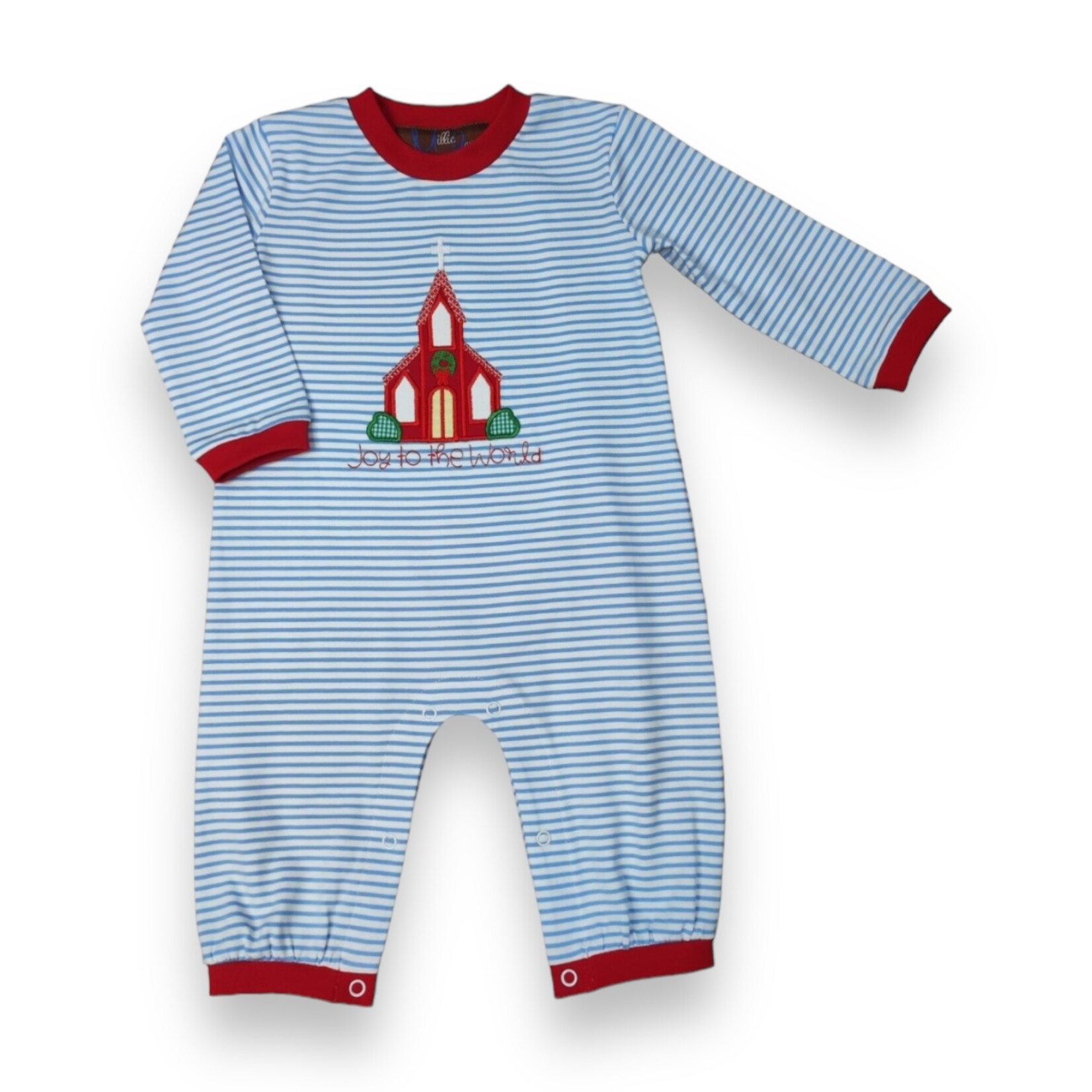 Millie Jay Joy to the World Boys Romper