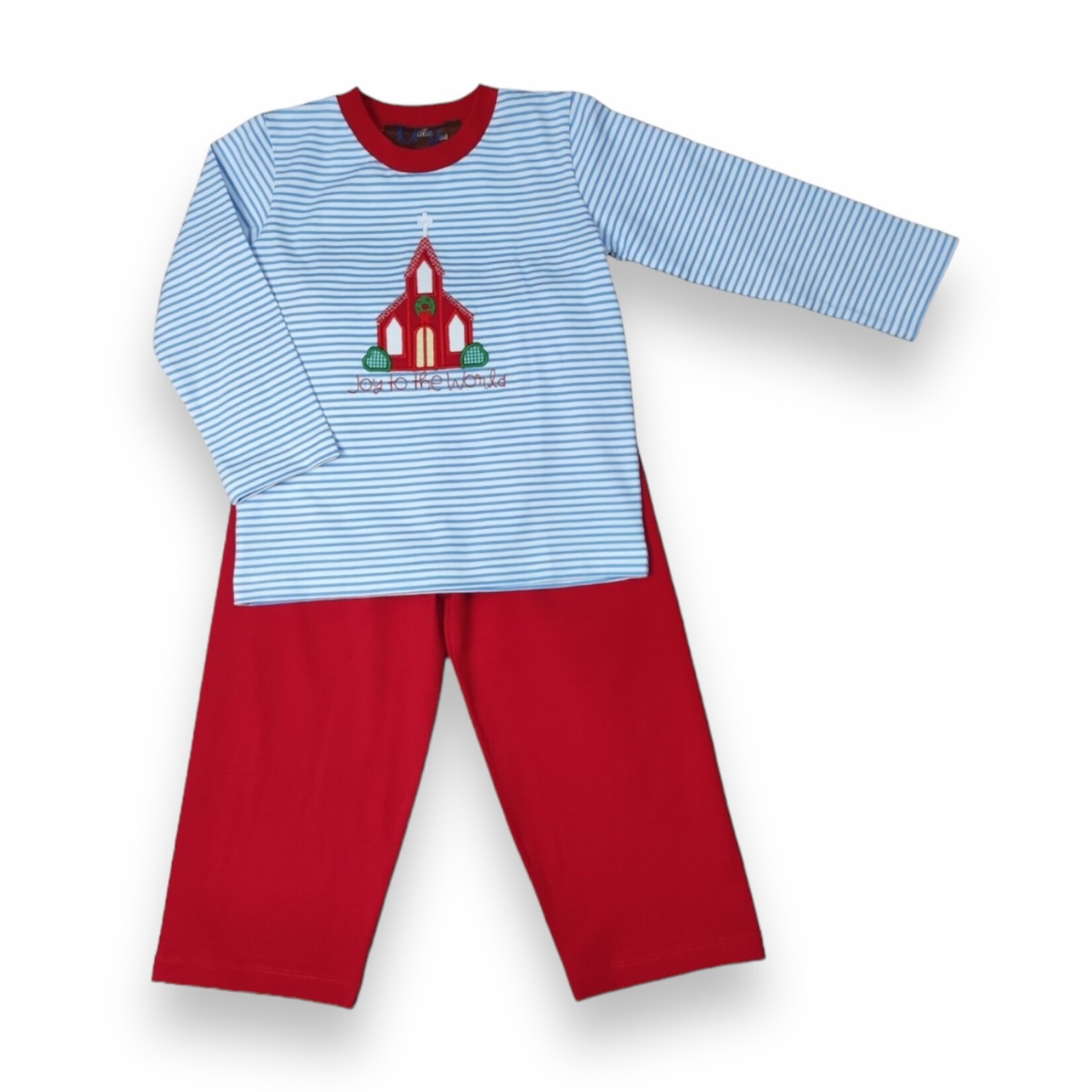 Millie Jay Joy to the World Boys Pant Set