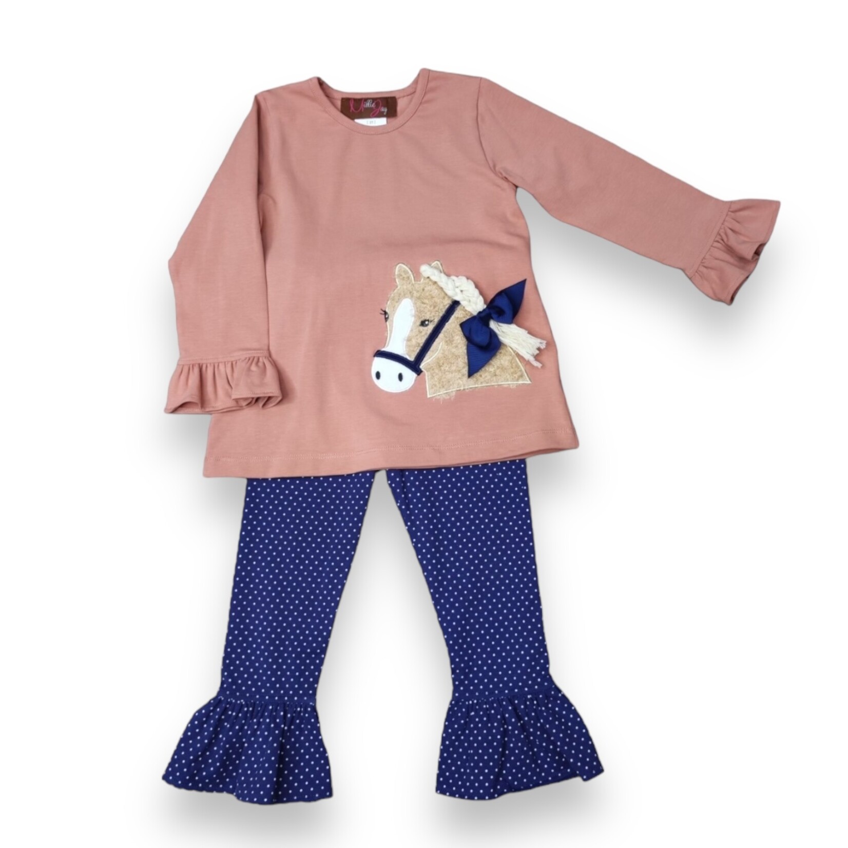 Millie Jay Hadley Horse Ruffle Set