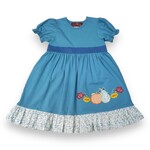 Millie Jay Pumpkin Applique Dress