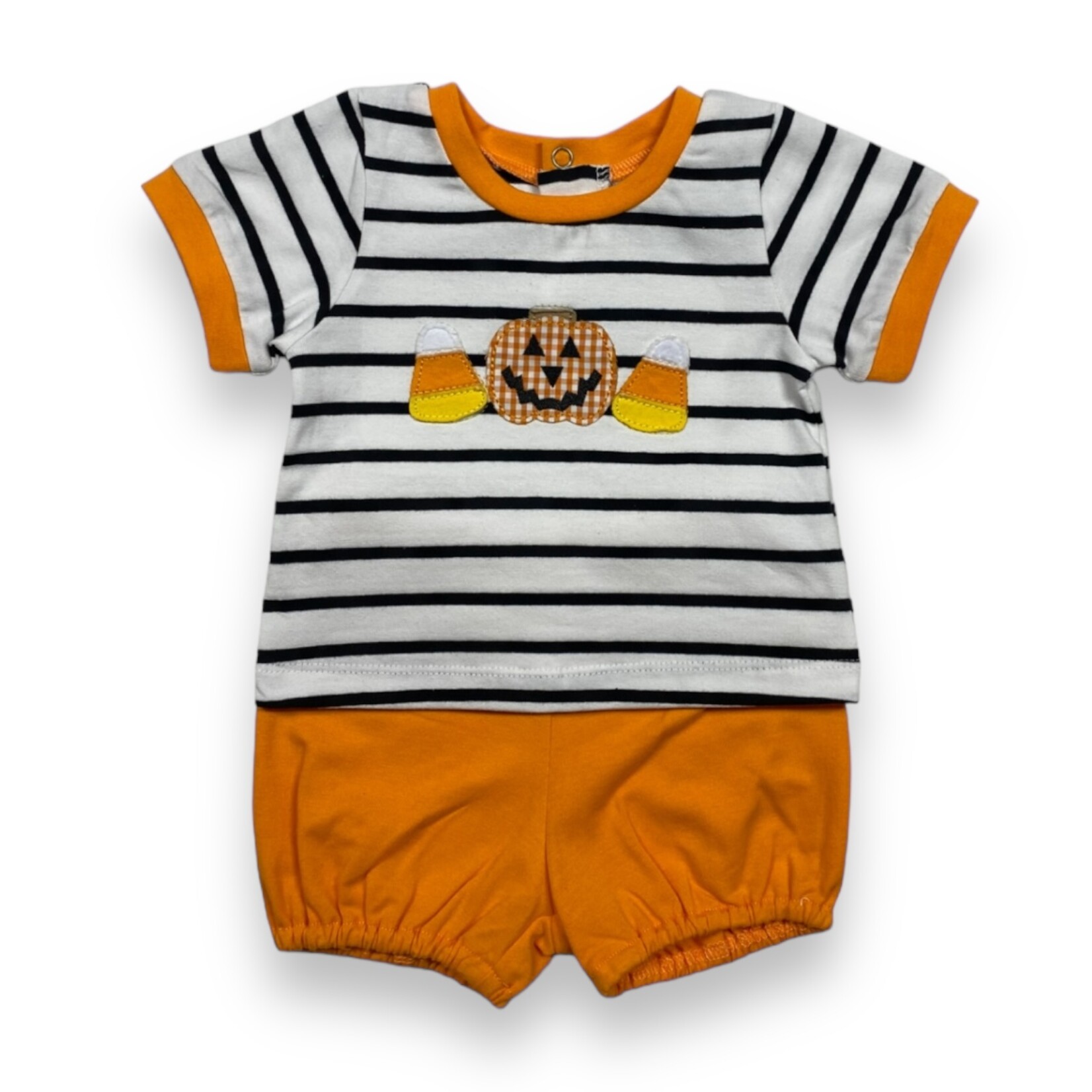 Three Sisters Candy Corn Boys Diaper Set
