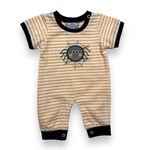 Three Sisters Spider Applique Boy Romper