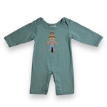 Three Sisters Scarecrow Applique Boy Romper