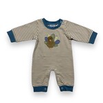 Three Sisters Turkey Applique Boy Romper