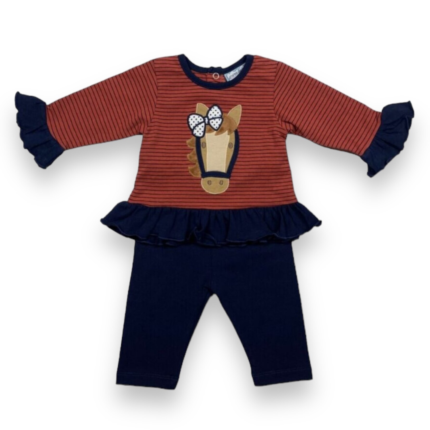 Three Sisters Horse Applique Legging Set