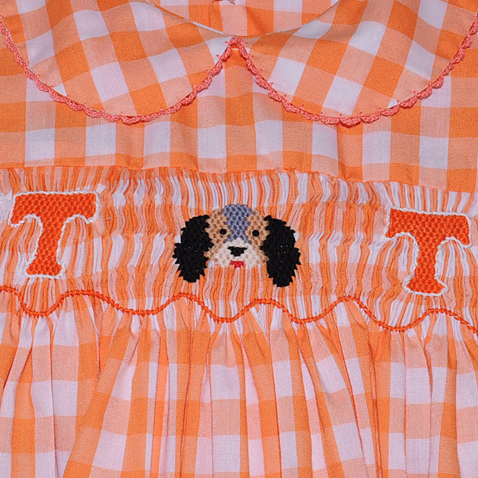 Southern Saturday Smocked Smokey TN Dress