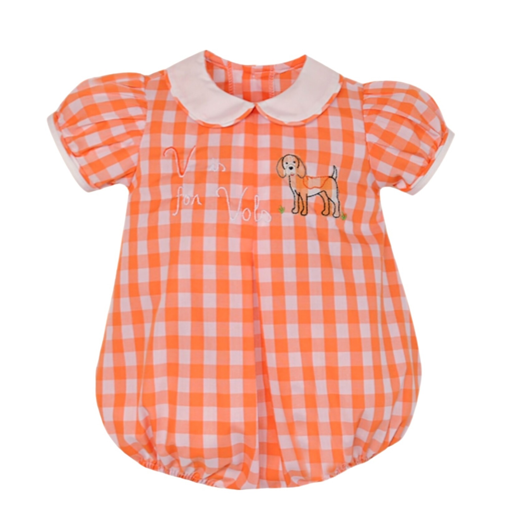 Southern Saturday V is for VOLS Embroidered Bubble