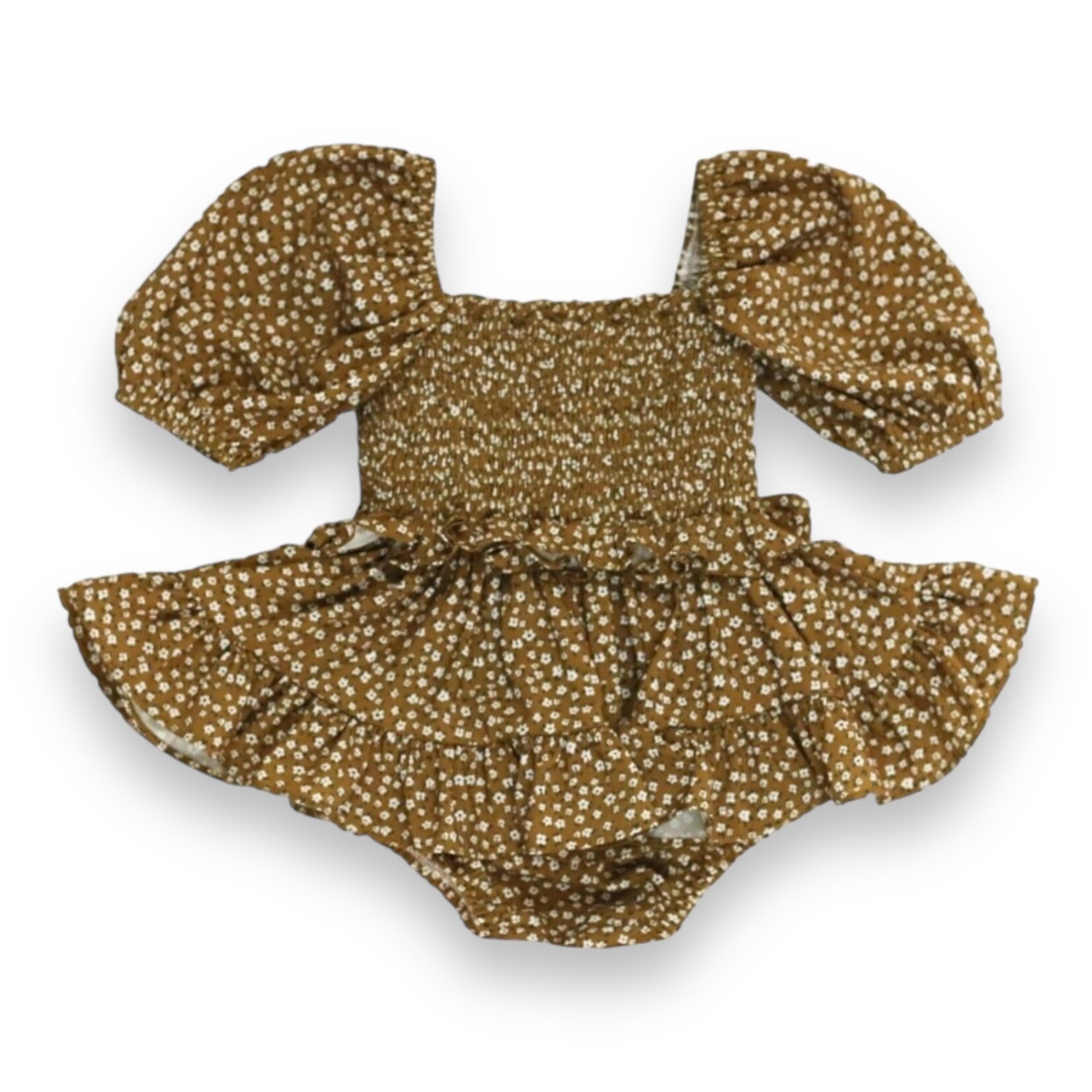 Be Girl Clothing Dixie Copper Floral Romper
