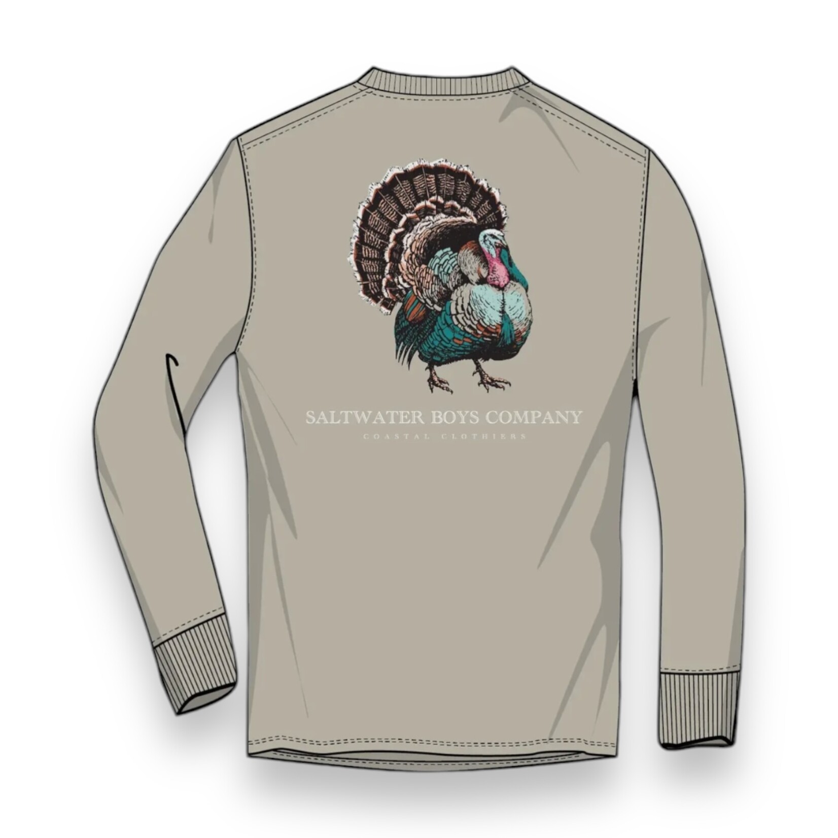 Saltwater Boys Turkey L/S Graphic Tee