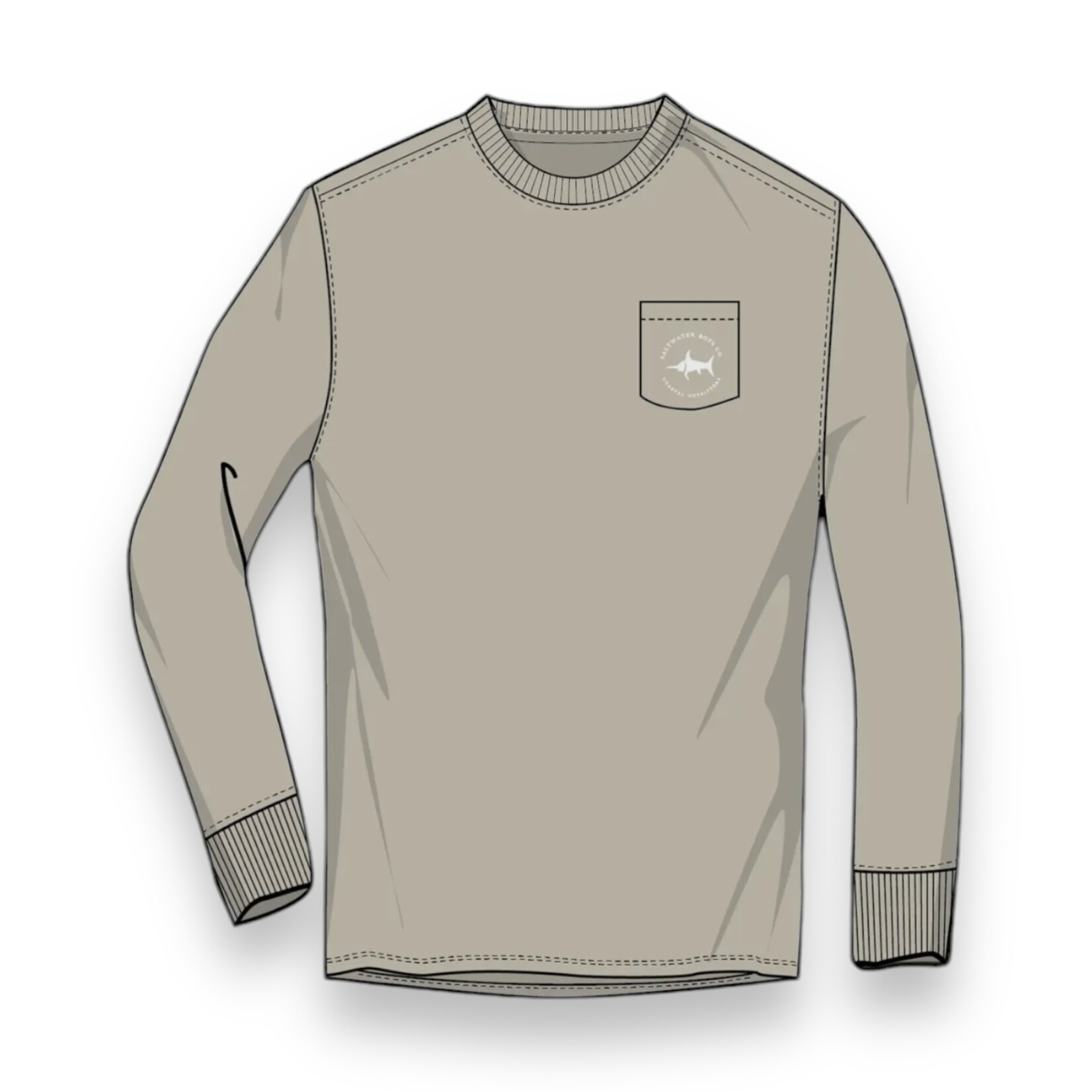 Saltwater Boys Turkey L/S Graphic Tee