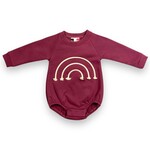 Banana Split Boho Rainbow Bubble - Plum