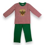 Banana Split Reindeer Boy Pant Set