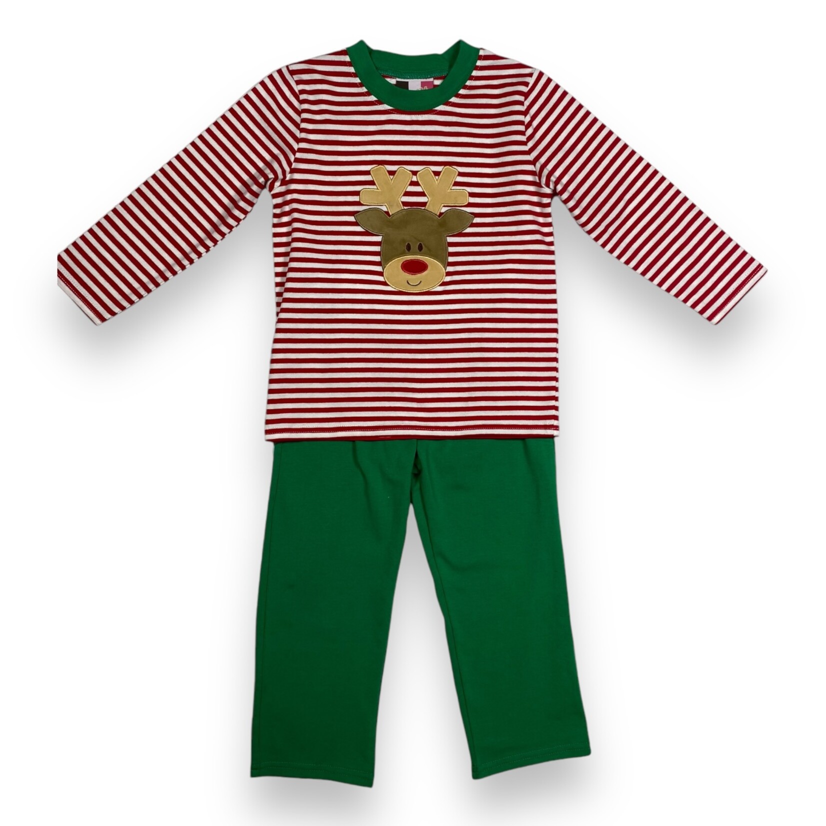 Banana Split Reindeer Boy Pant Set
