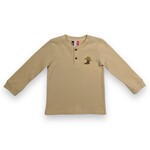 Banana Split Western Boots & Hat Henley Shirt
