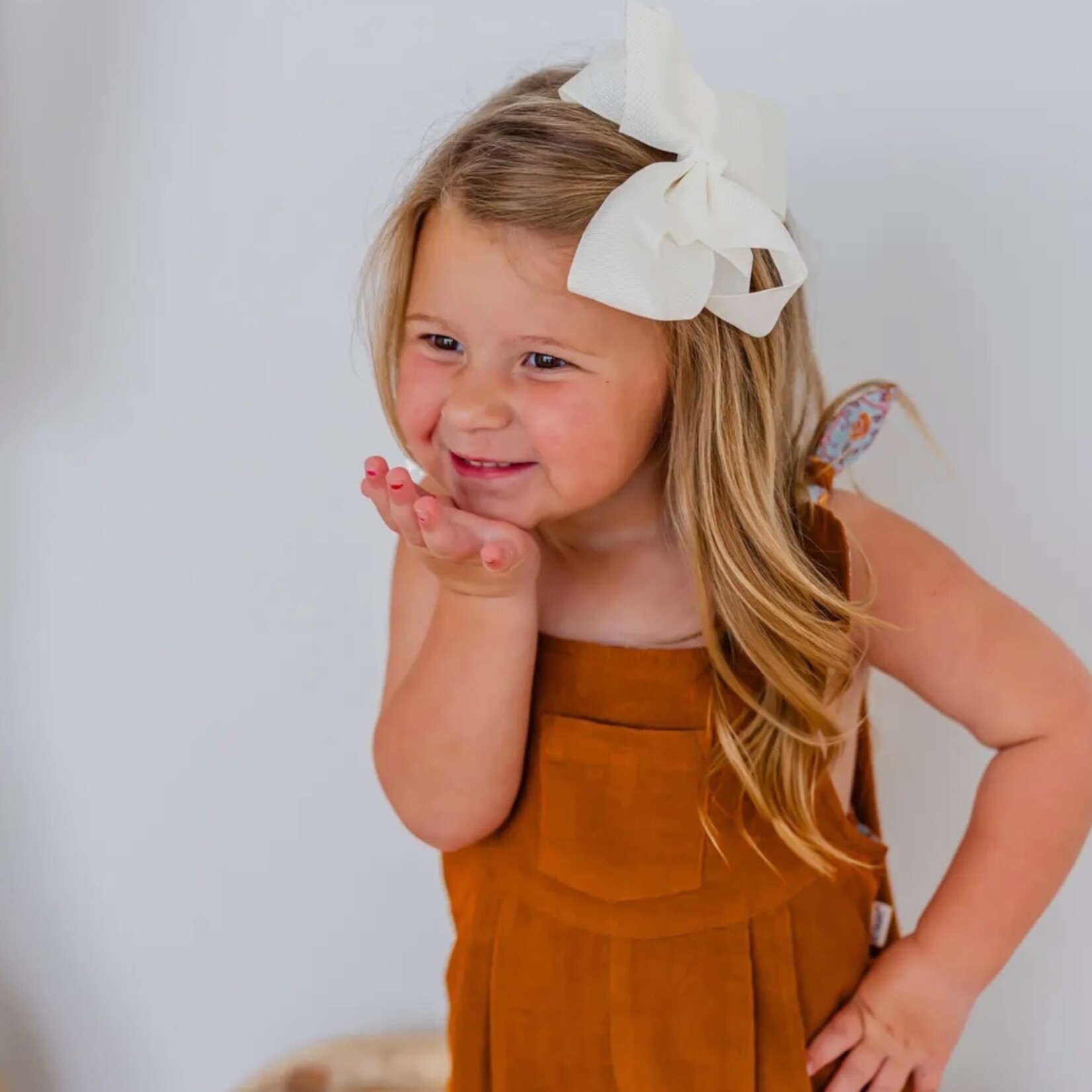 Yo Baby Camel/Blue Reversible Overall