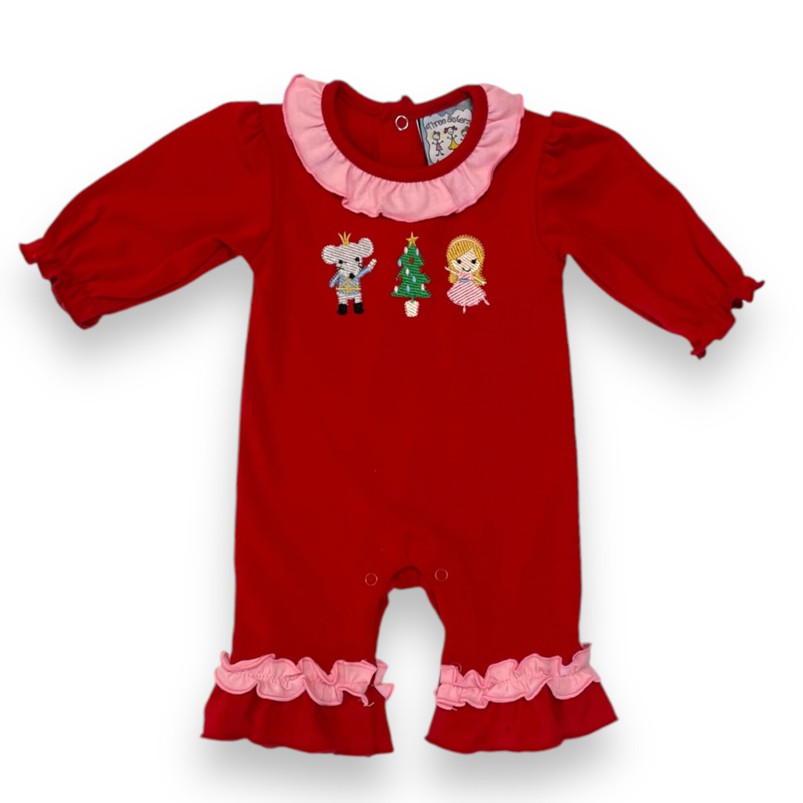 Three Sisters Nutcracker App Girl Romper