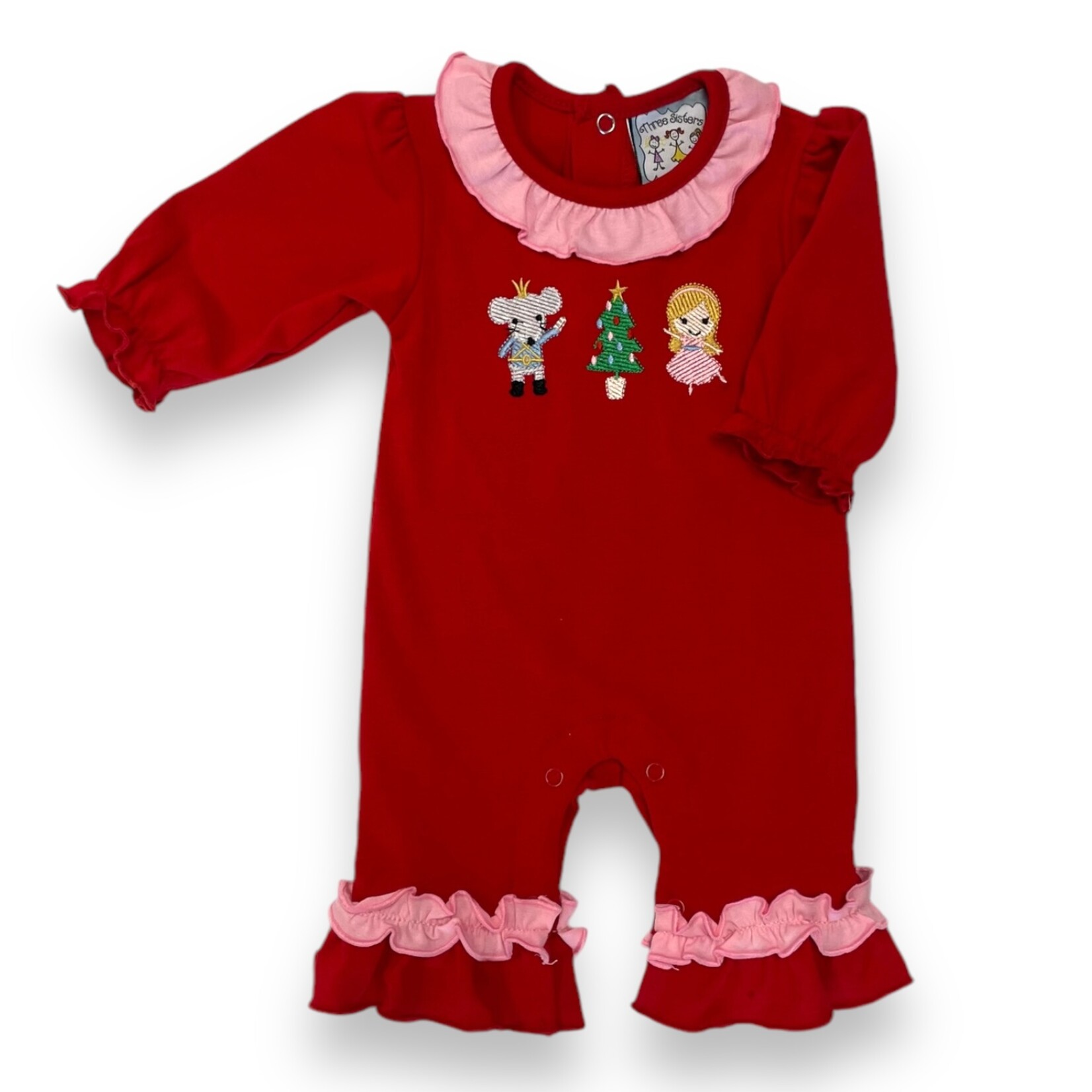 Three Sisters Nutcracker App Girl Romper