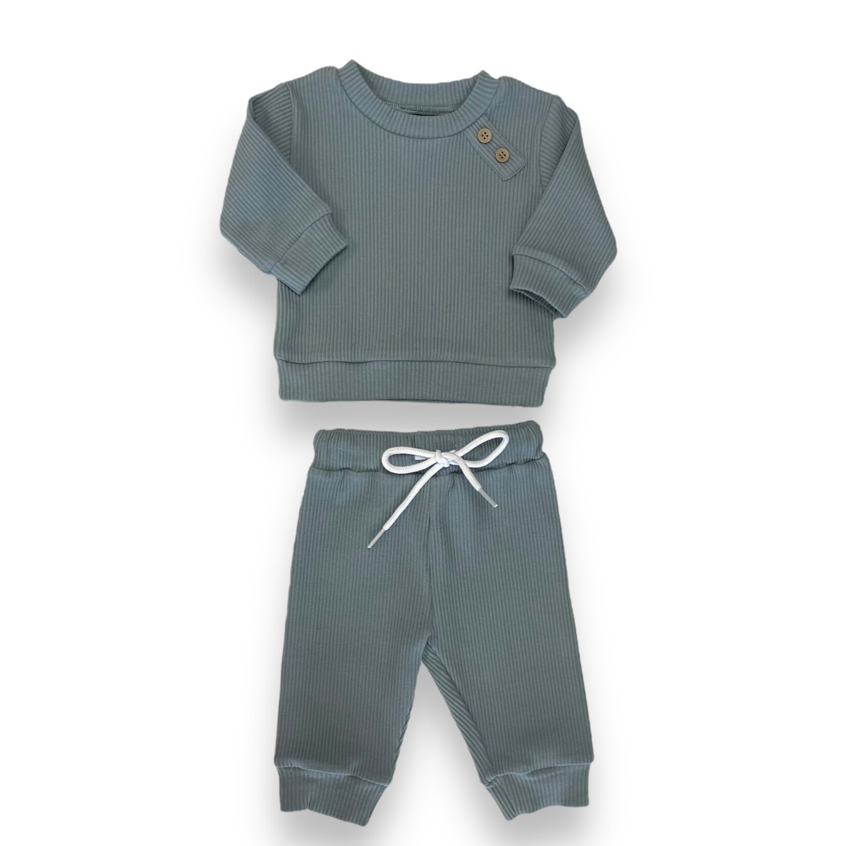 Emma Jean Walker Ribbed Blue Set