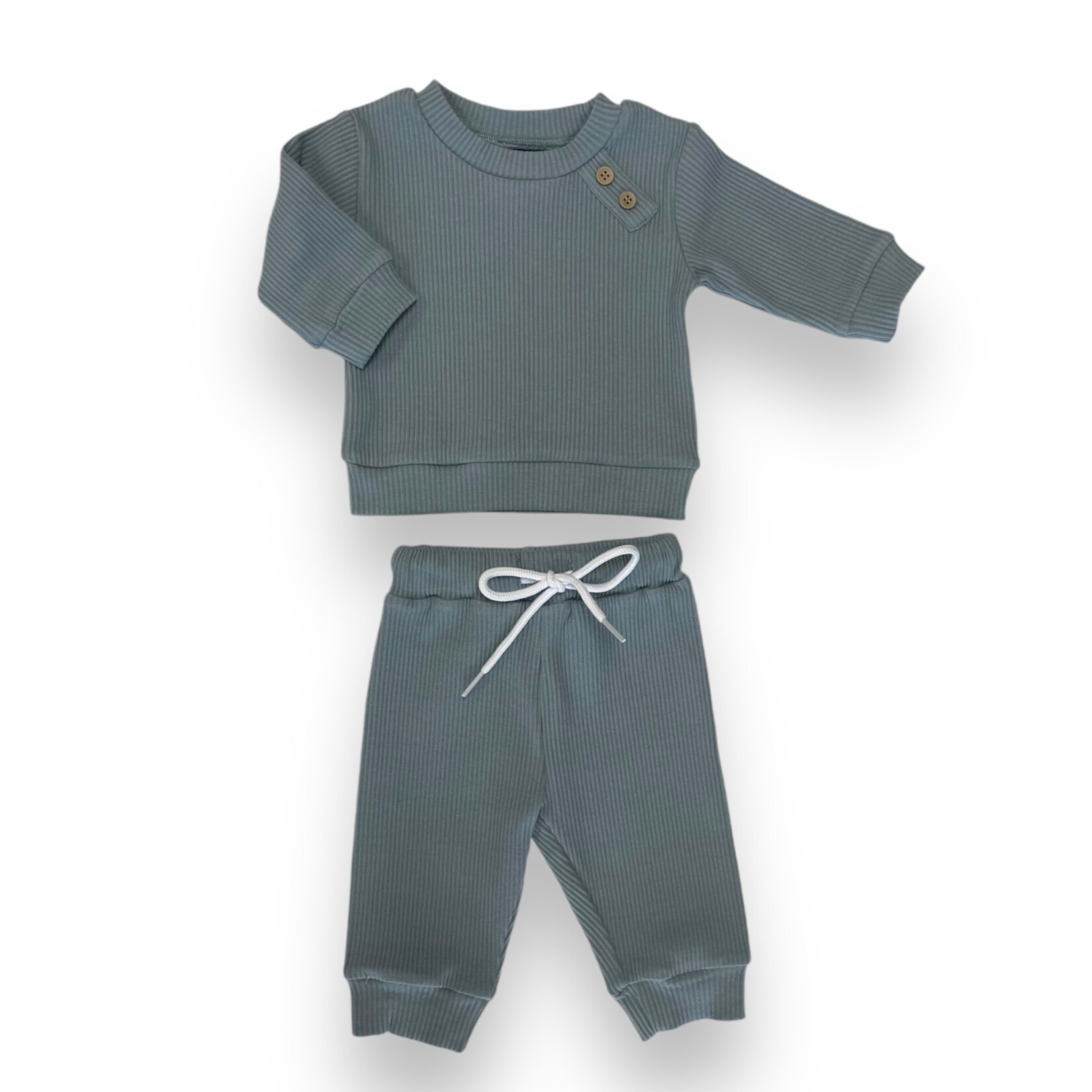 Emma Jean Walker Ribbed Blue Set