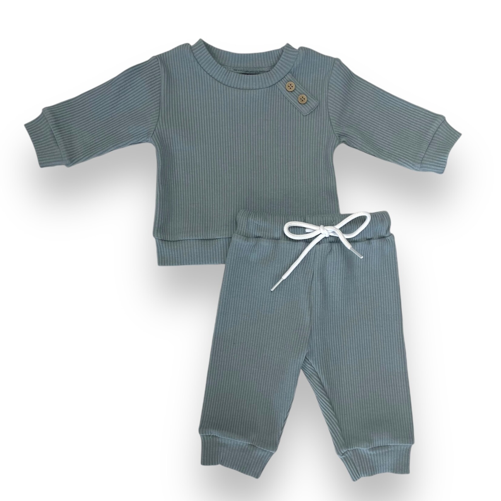 Emma Jean Walker Ribbed Blue Set
