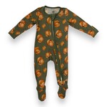Belle Cher Fall Pumpkins Footie