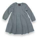 Emma Jean Aria Ribbed Blue Dress