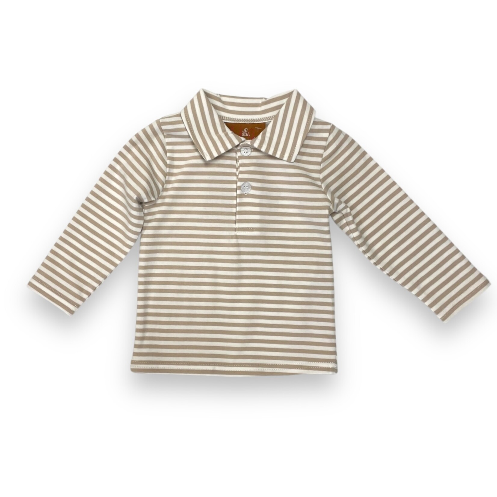 Millie Jay Weston Shirt - Khaki Stripe