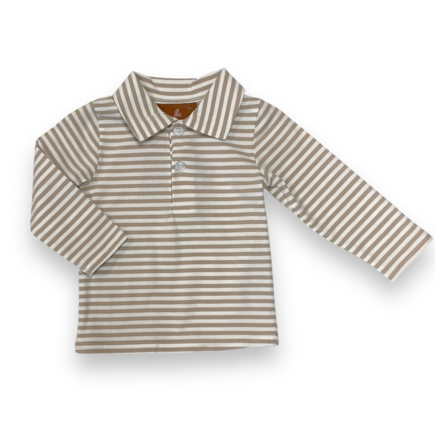 Millie Jay Weston Shirt - Khaki Stripe