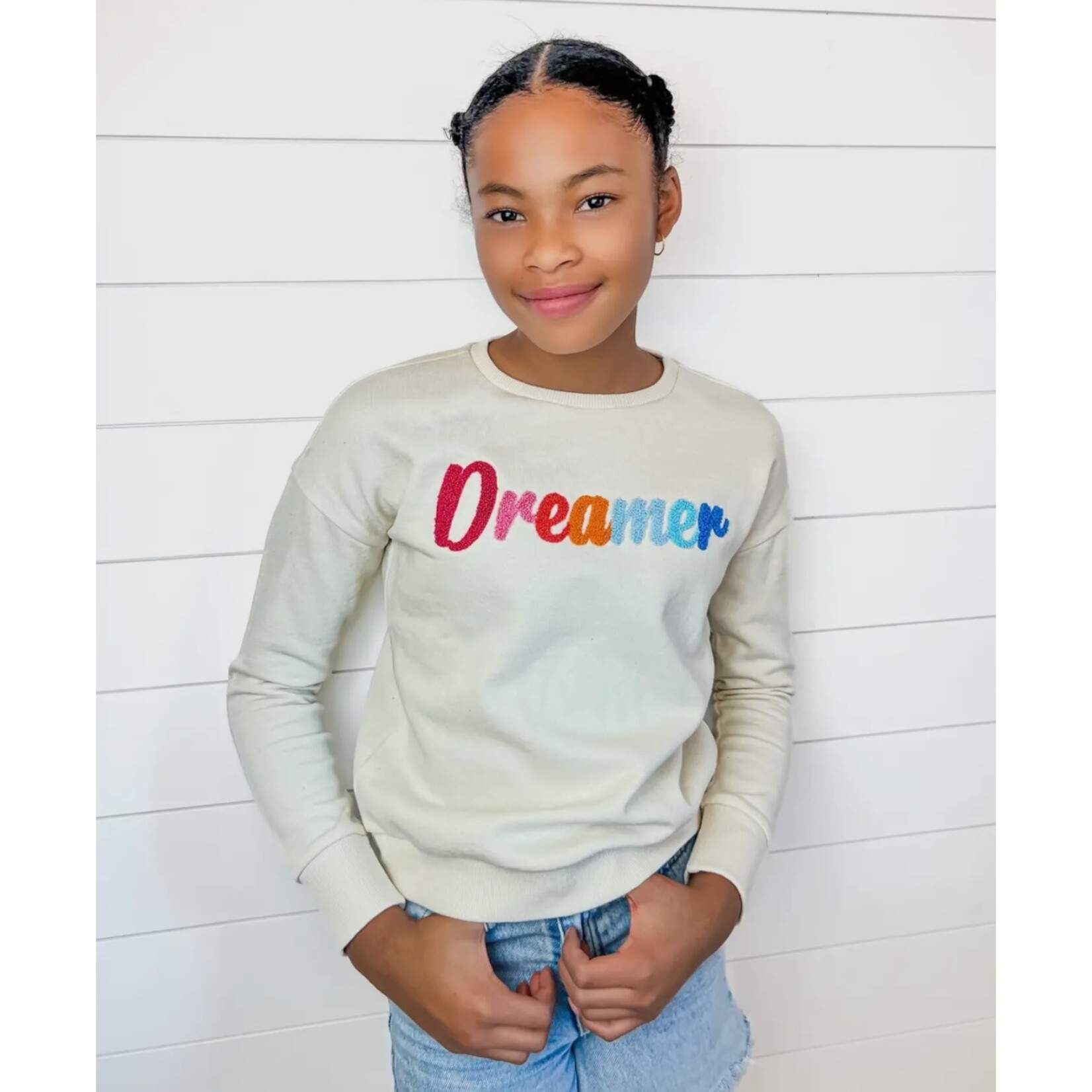 Sweet Soul Dreamer Chenille App Sweatshirt