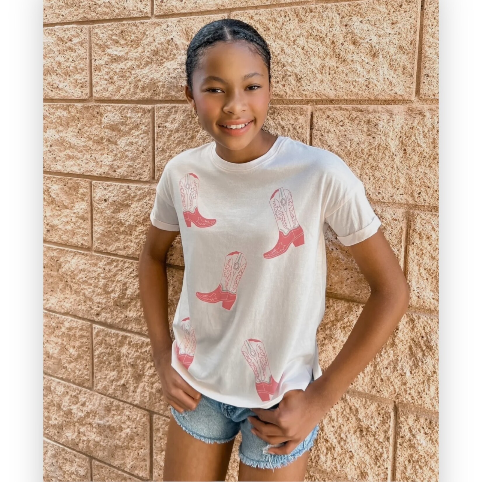 Sweet Soul Cowboy Rhinestone Tee