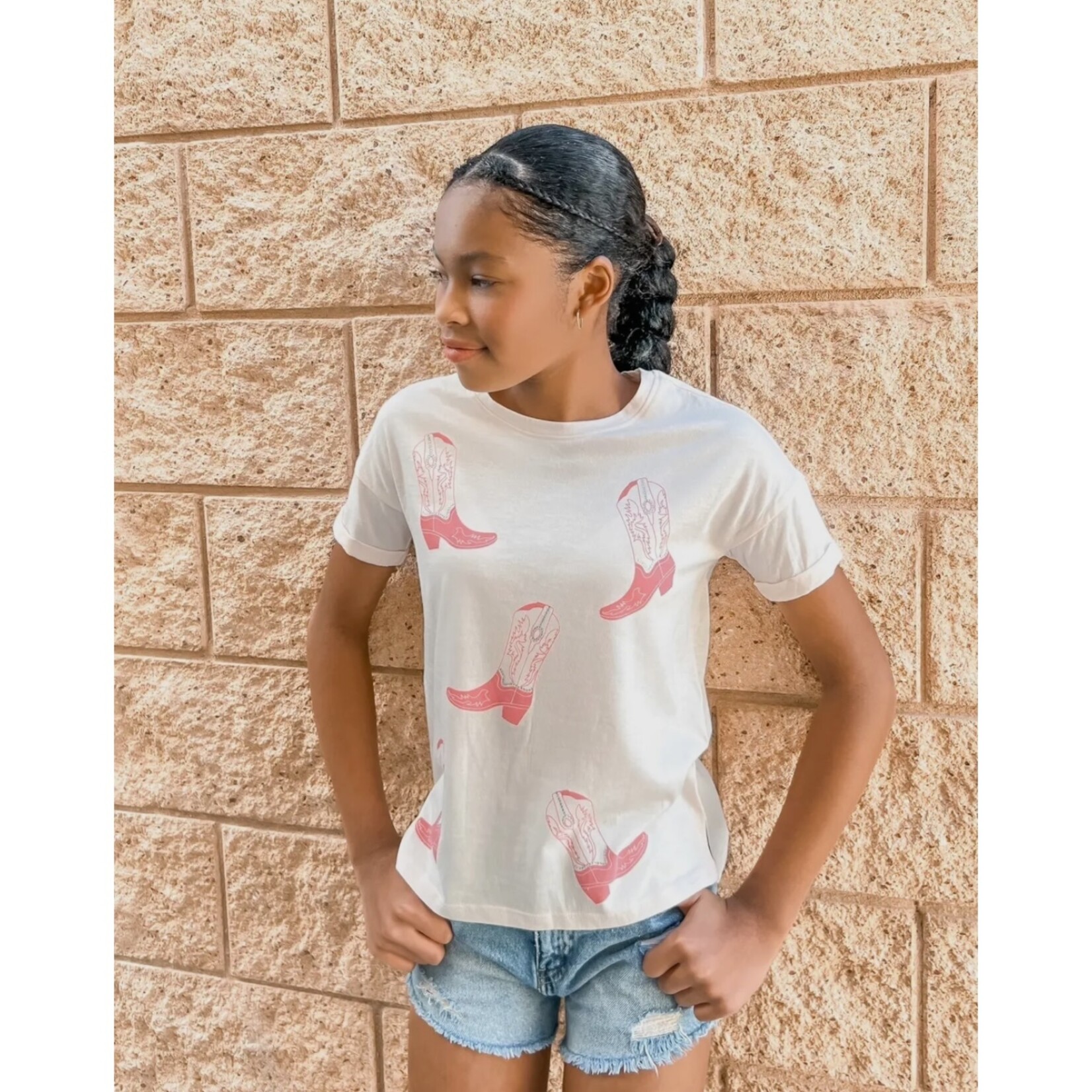 Sweet Soul Cowboy Rhinestone Tee